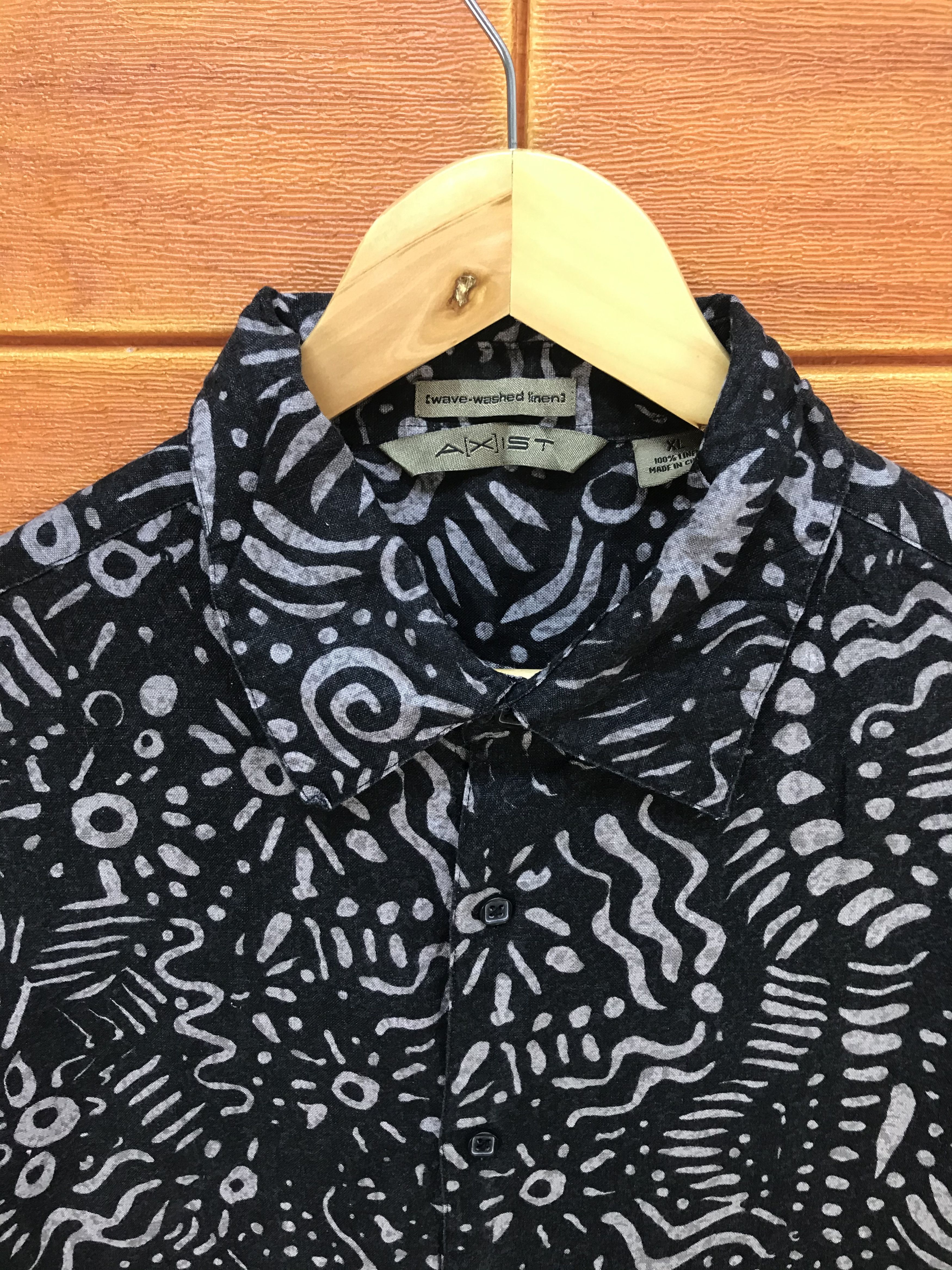 Japanese Brand Japanese Hawaiian AXIST Linen Shirt Size US XL / EU 56 / 4 - 5 Thumbnail