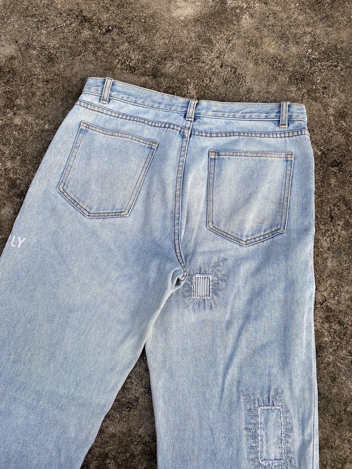 If Six Was Nine 🖤BLACKFRIDAY🖤Japanese Brand Denim Poem Like Cdg Style Size US 32 / EU 48 - 4 Thumbnail