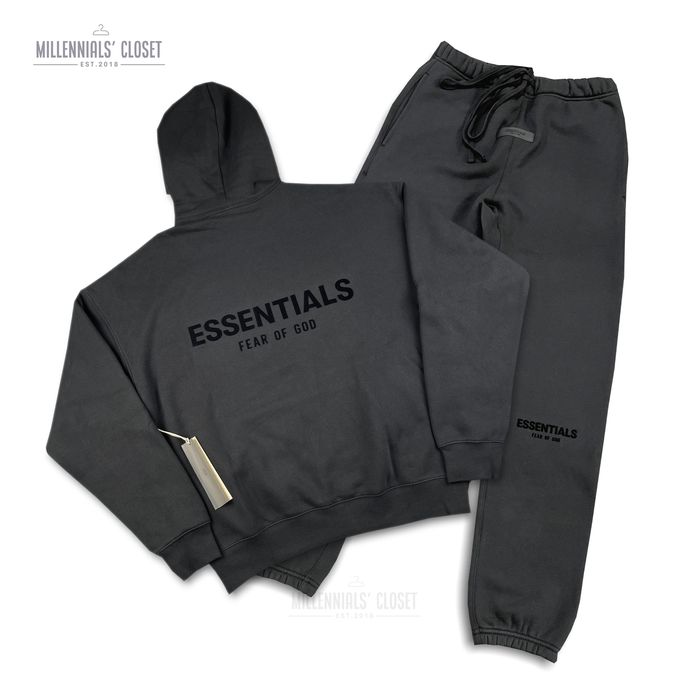 fear of god essentials stretch limo tracksuit ss22