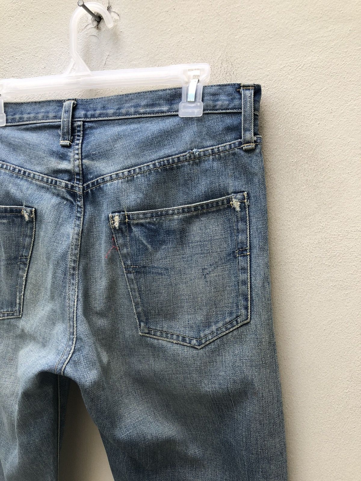 Unused UNUSED Japan Rebuild Selvedge Denim Rips Distressed Jeans Size US 32 / EU 48 - 20 Thumbnail