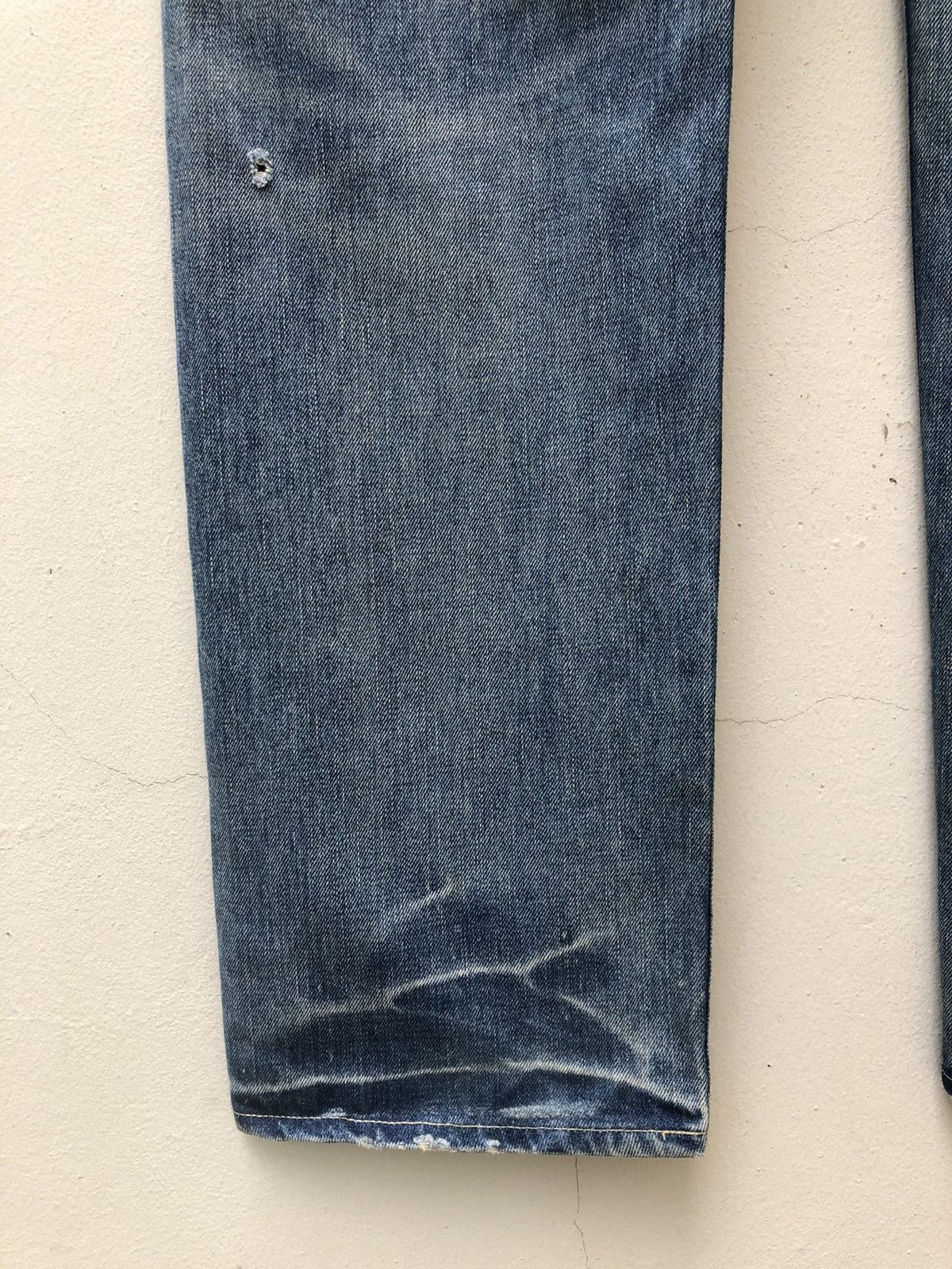 Unused UNUSED Japan Rebuild Selvedge Denim Rips Distressed Jeans Size US 32 / EU 48 - 19 Thumbnail