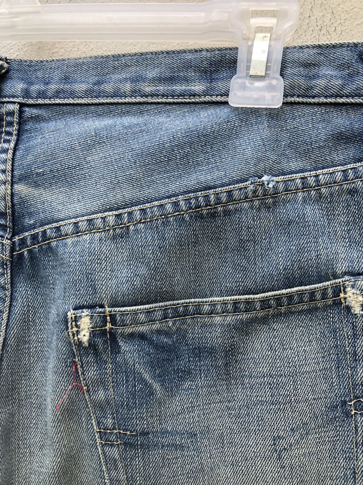 Unused UNUSED Japan Rebuild Selvedge Denim Rips Distressed Jeans Size US 32 / EU 48 - 21 Thumbnail
