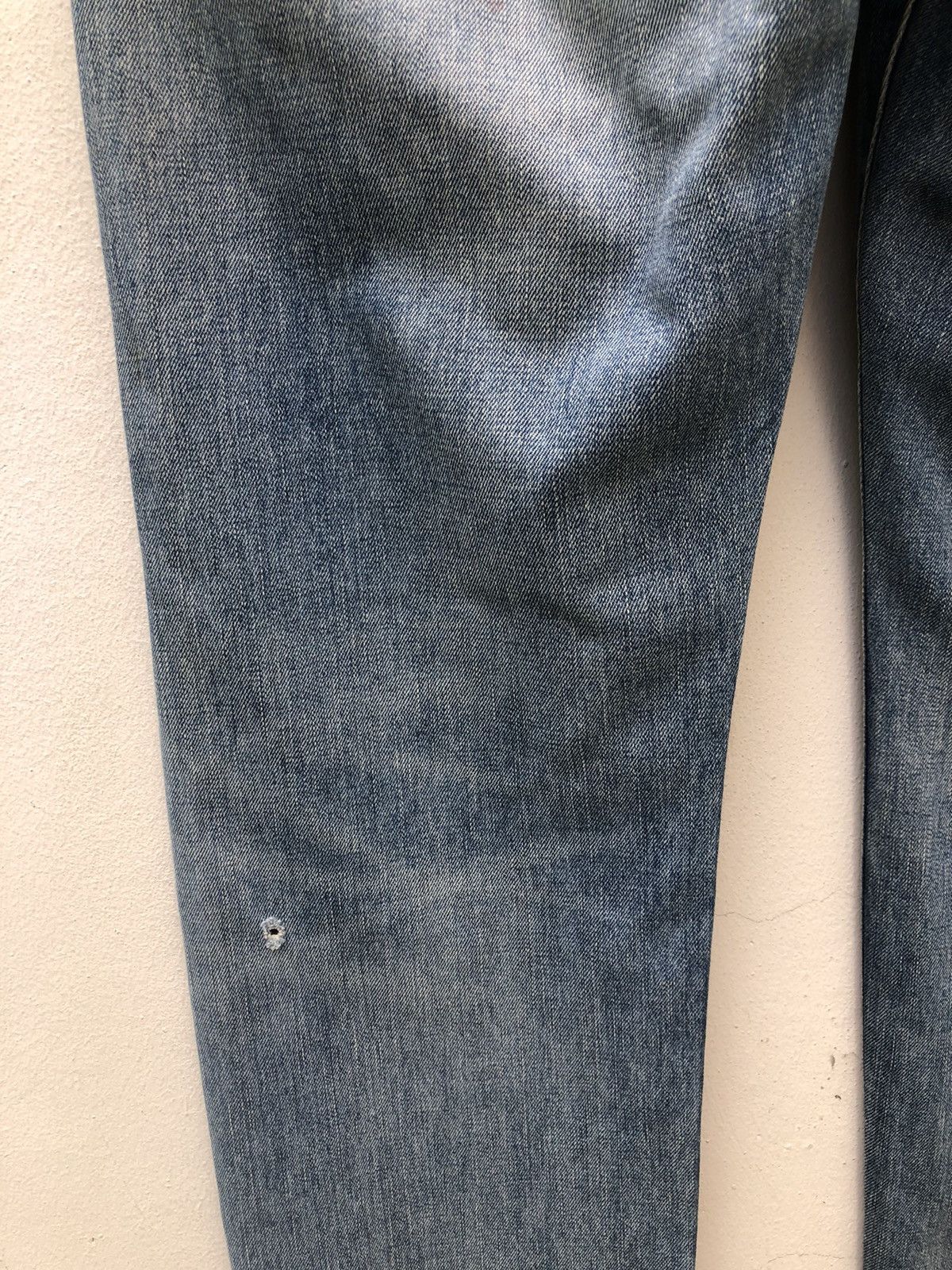 Unused UNUSED Japan Rebuild Selvedge Denim Rips Distressed Jeans Size US 32 / EU 48 - 18 Thumbnail