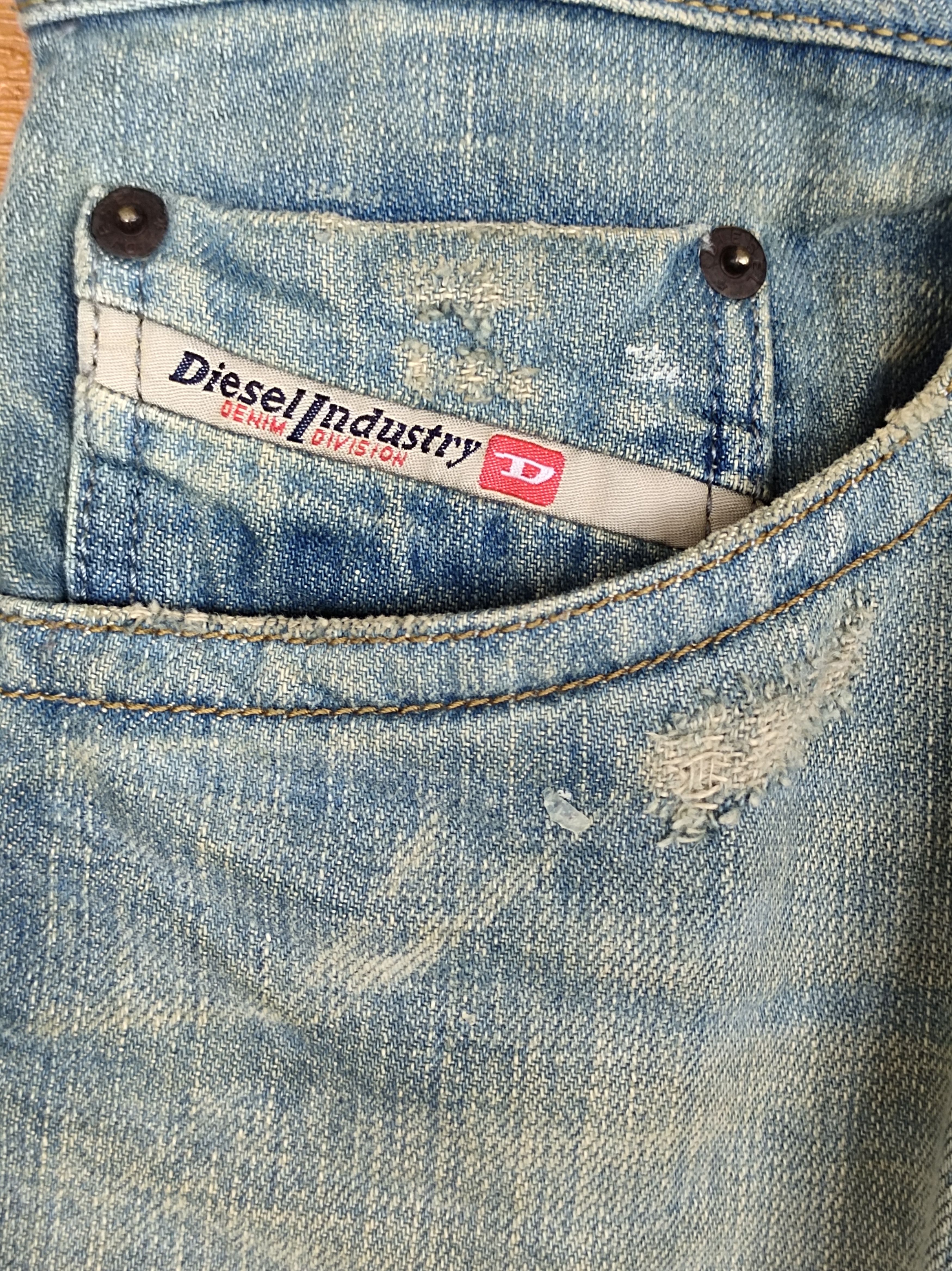 Diesel Vintage Diesel Braddom Regular Slim Denim Jeans Y2k Size US 32 / EU 48 - 6 Thumbnail
