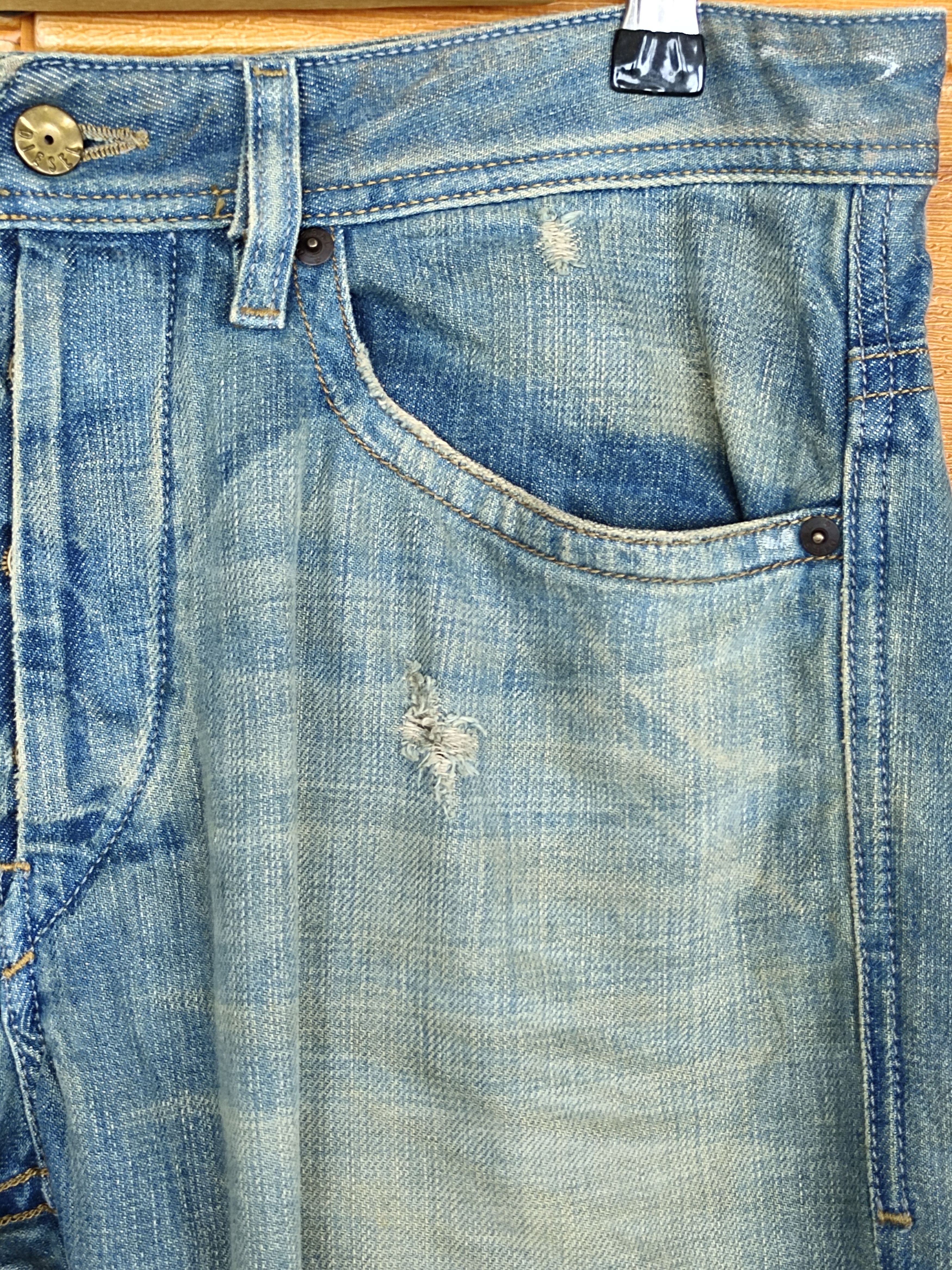 Diesel Vintage Diesel Braddom Regular Slim Denim Jeans Y2k Size US 32 / EU 48 - 4 Thumbnail