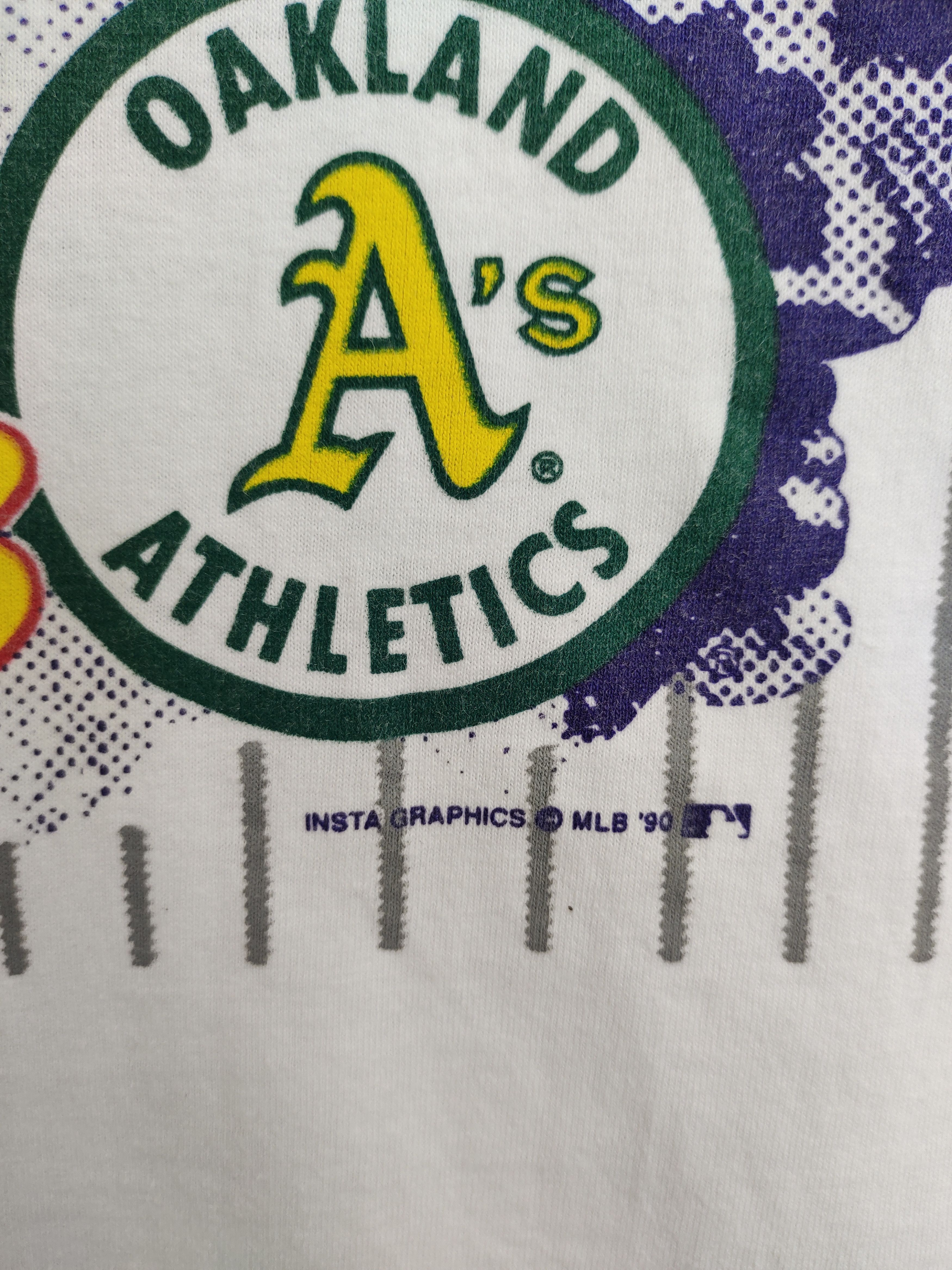 Vintage Vintage 90s World Series 1990 T-Shirt / 90s MLB Size US XL / EU 56 / 4 - 7 Thumbnail