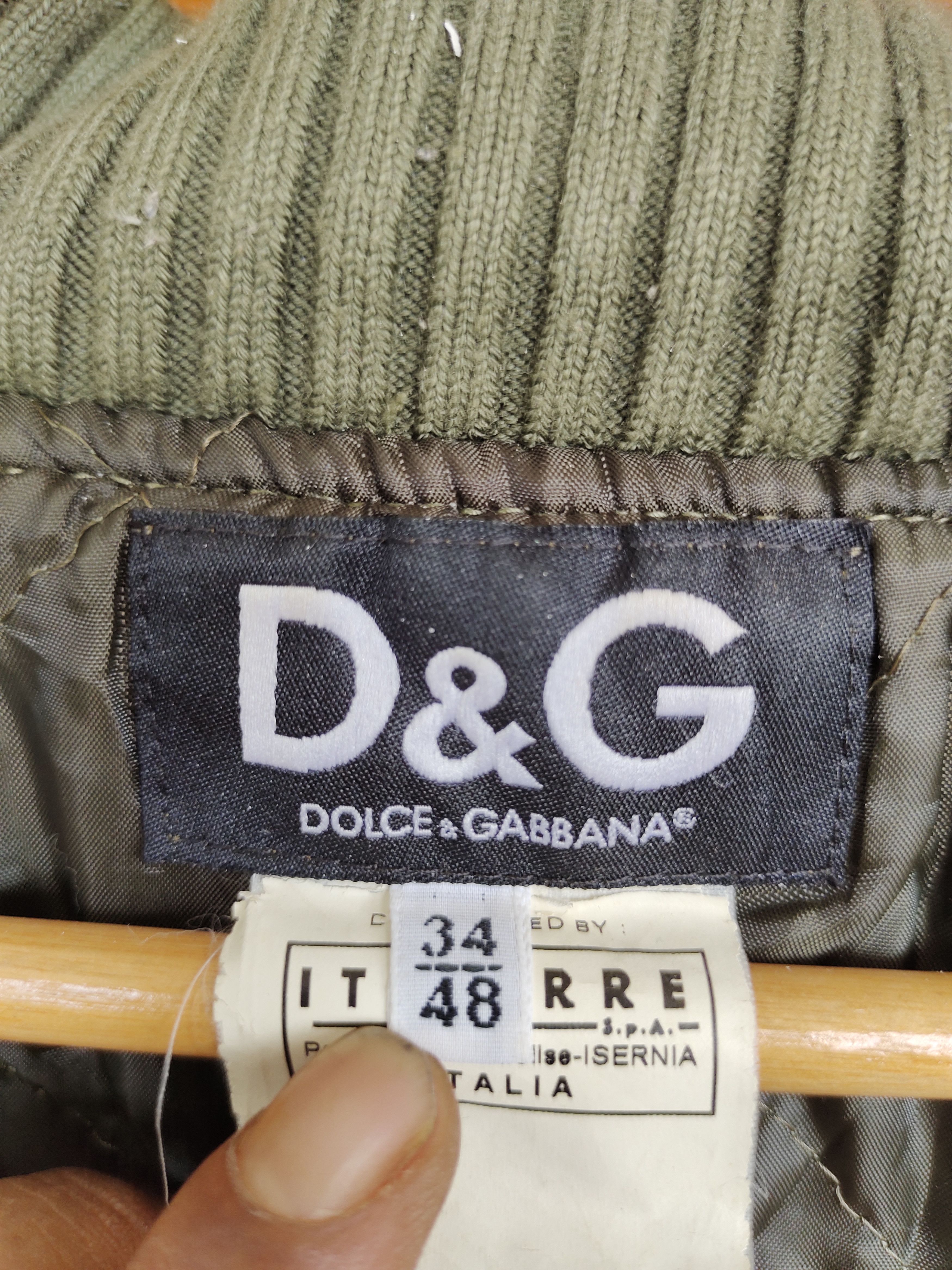 Dolce & Gabbana DOLCE & GABBANA "PATRIOT 1835" Duck Cotton Jacket Size US S / EU 44-46 / 1 - 19 Thumbnail