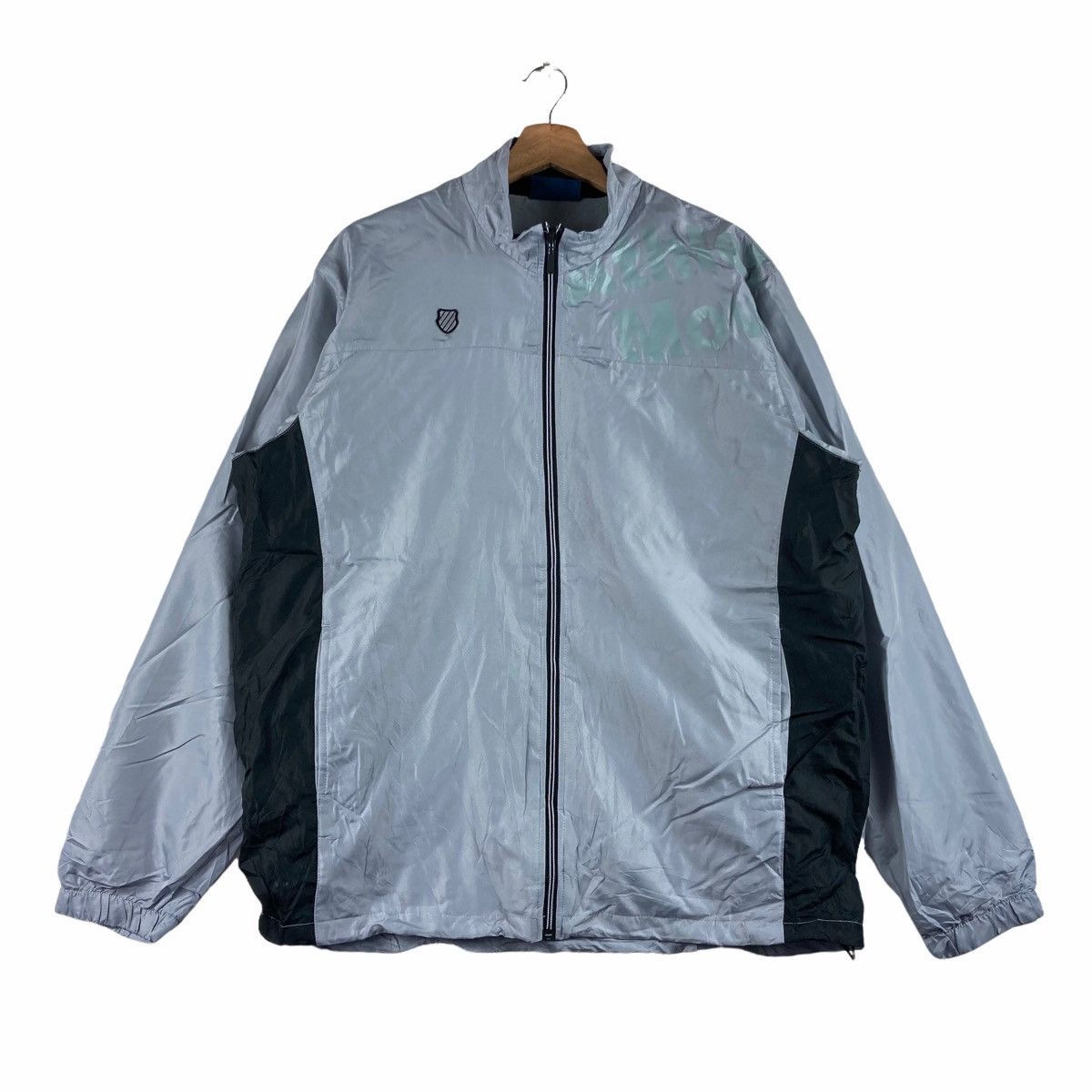 Other Vintage JACKET KSWISS zip up pullover jumper Size US L / EU 52-54 / 3 - 1 Thumbnail