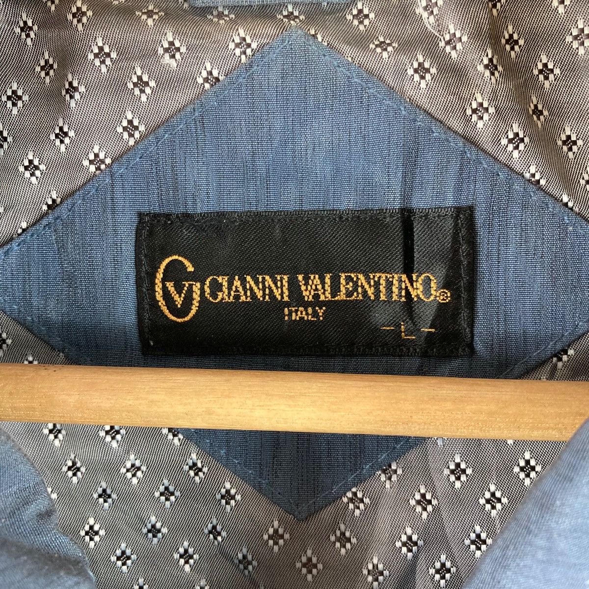 Gianni Valentino Vintage JACKET GIANNI VALENTINO zip up pullover jumper Size US L / EU 52-54 / 3 - 4 Thumbnail