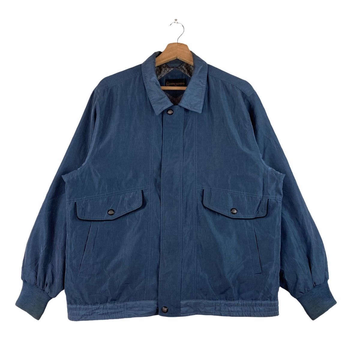 Gianni Valentino Vintage JACKET GIANNI VALENTINO zip up pullover jumper Size US L / EU 52-54 / 3 - 1 Thumbnail