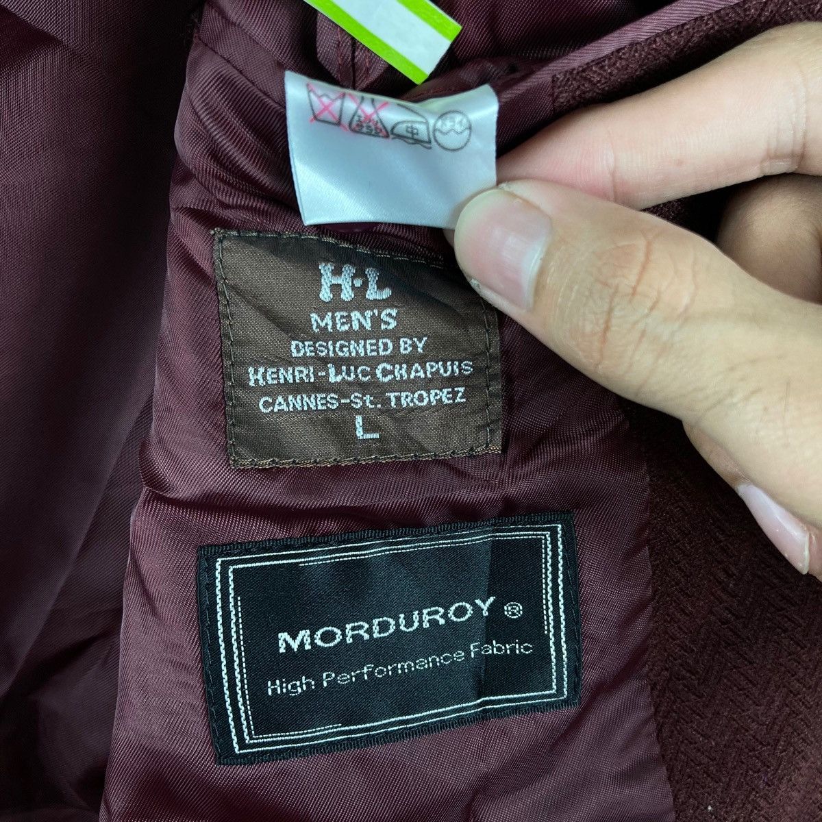 Other Vintage JACKET MORDUROY button pullover jumper Size US L / EU 52-54 / 3 - 5 Thumbnail