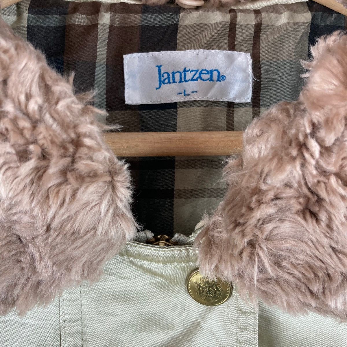 Jantzen Vintage JACKET JANTZEN zip up pullover jumper Size US L / EU 52-54 / 3 - 4 Thumbnail