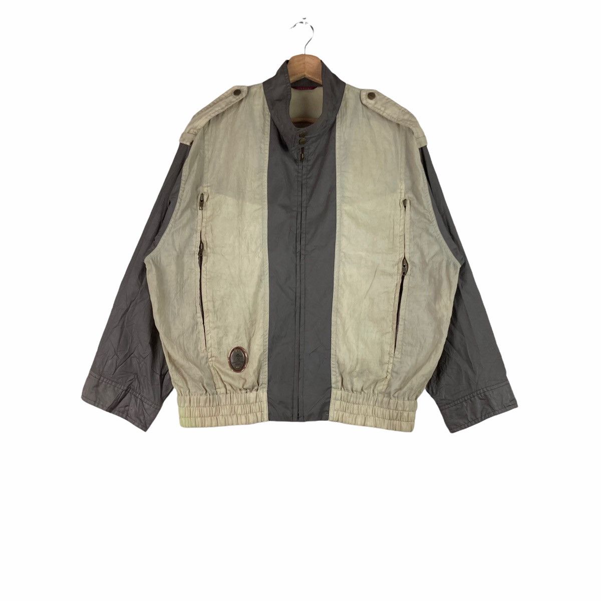 Vintage Vintage DOLCE jacket zip up pullover jumper Size US M / EU 48-50 / 2 - 1 Thumbnail