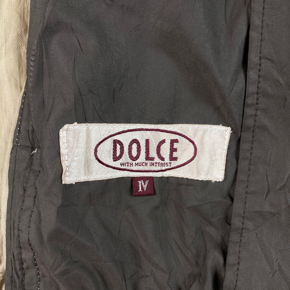 Vintage Vintage DOLCE jacket zip up pullover jumper Size US M / EU 48-50 / 2 - 7 Thumbnail