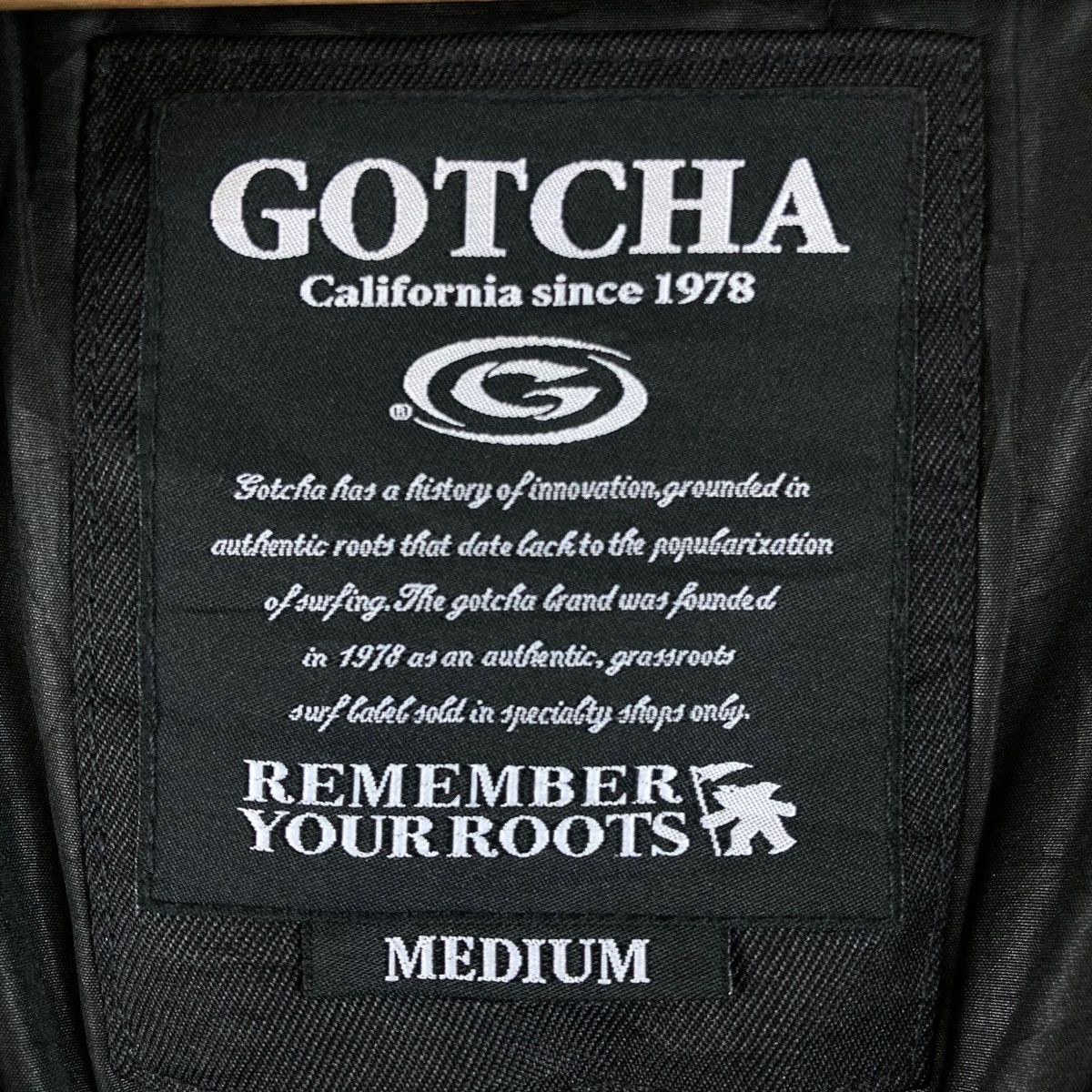 Vintage Vintage JACKET GOTCHA CALIFORNIA zip up pullover jumper Size US M / EU 48-50 / 2 - 9 Thumbnail