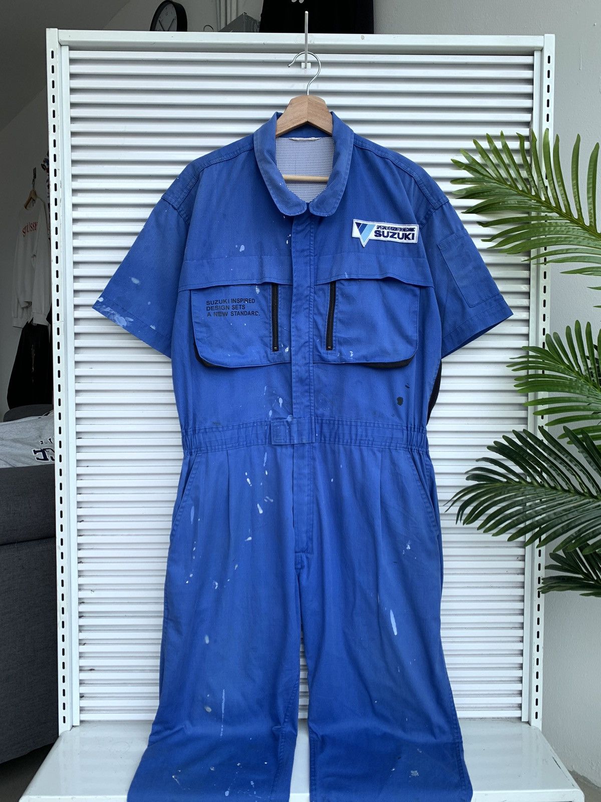 Sports Specialties Vintage Suzuki Coverall/Jumpsuit Size US 35 - 1 Thumbnail