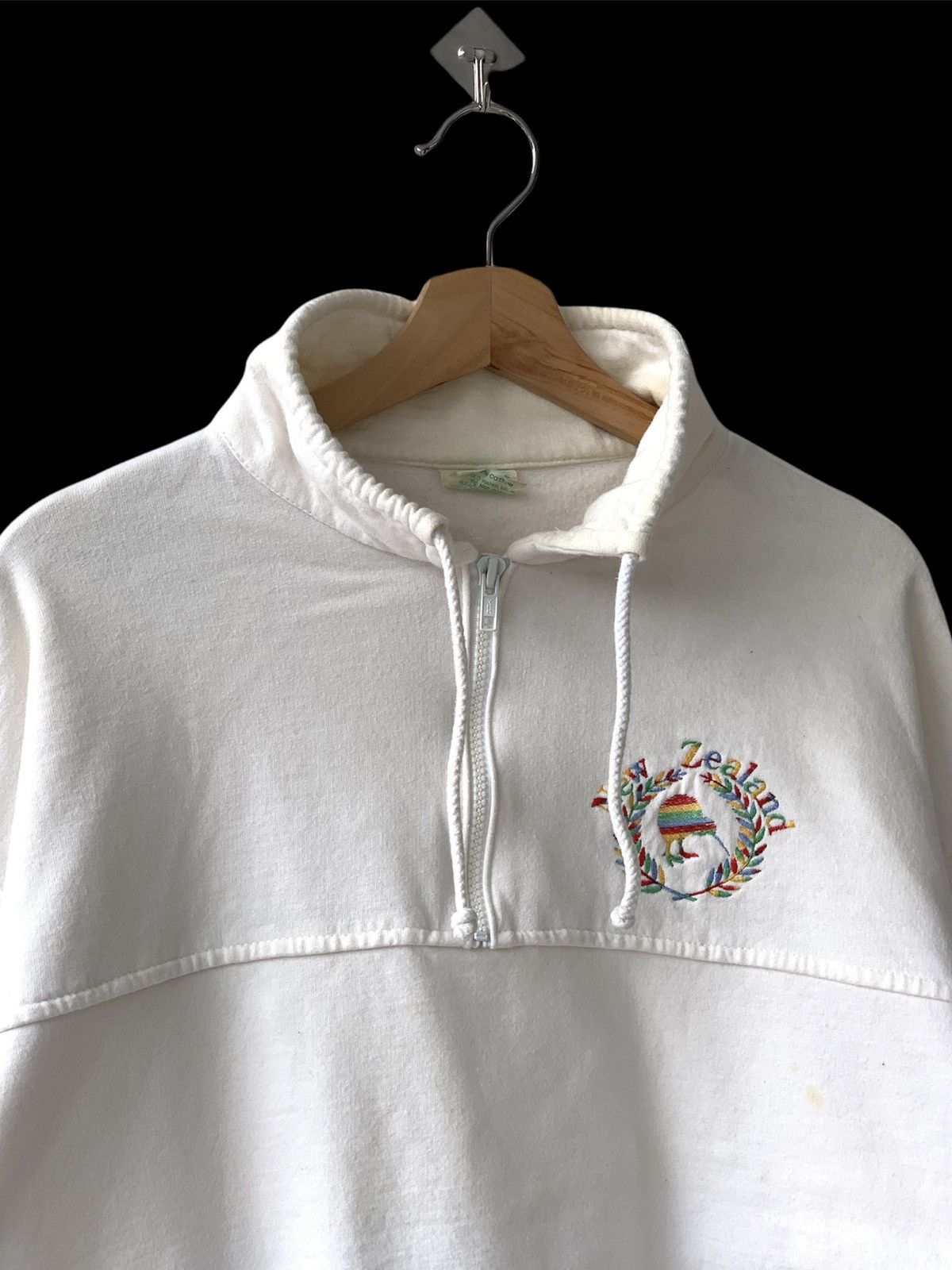 Canterbury of New Zealand Vintage 90s New Zealand Small Logo White Sweatshirt Size US M / EU 48-50 / 2 - 3 Thumbnail