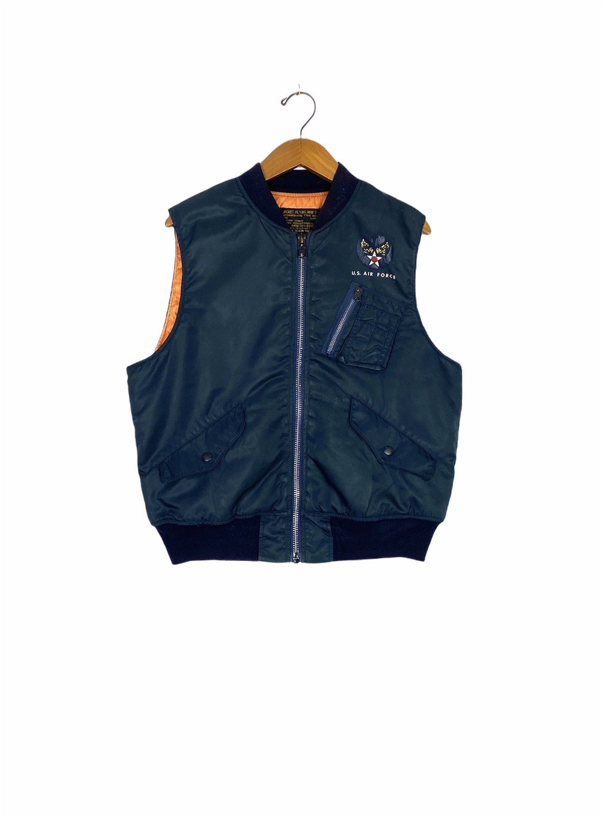 Rare‼️Us Air Force Vest Flying Mens Small Size
