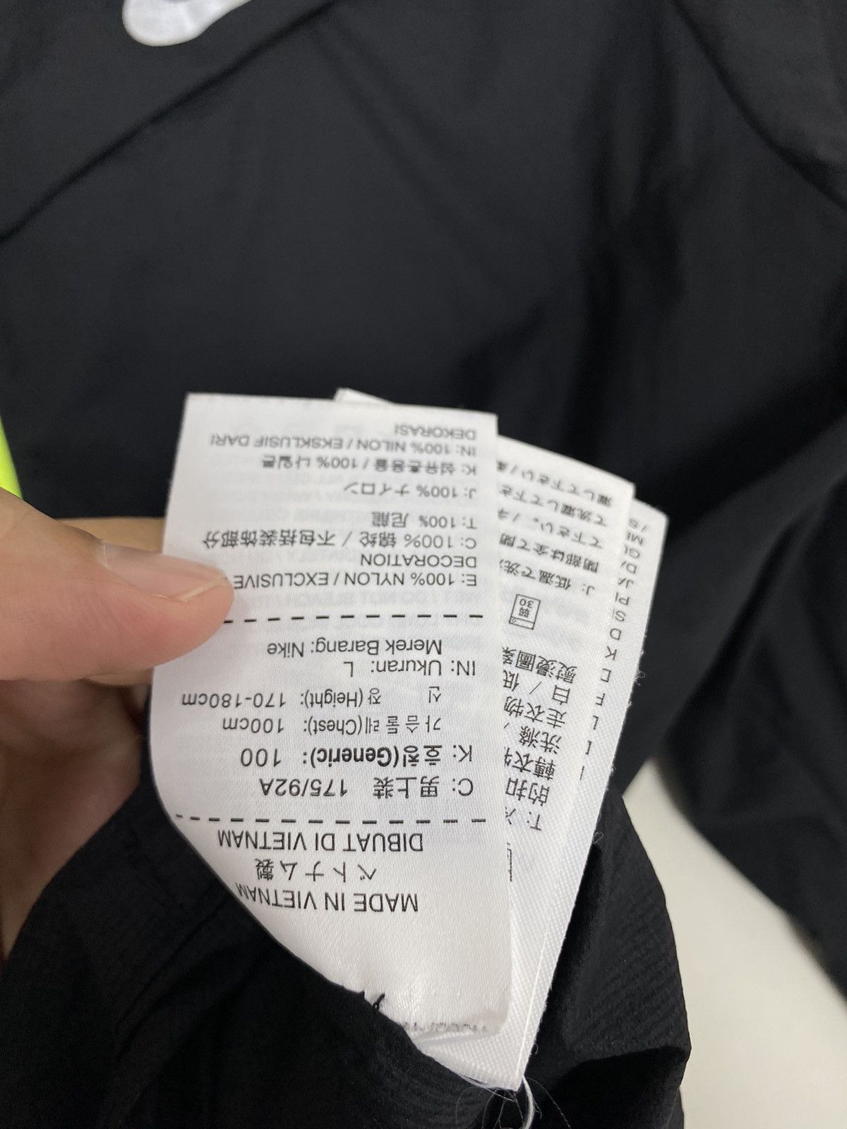 Nike Rare‼️ Nike Swoosh Hoodie Light Jacket Size L / US 10 / IT 46 - 6 Thumbnail