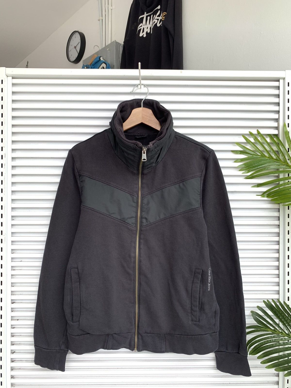 Calvin Klein Calvin Klein Jeans Zip Up Sweater Size M / US 6-8 / IT 42-44 - 1 Thumbnail