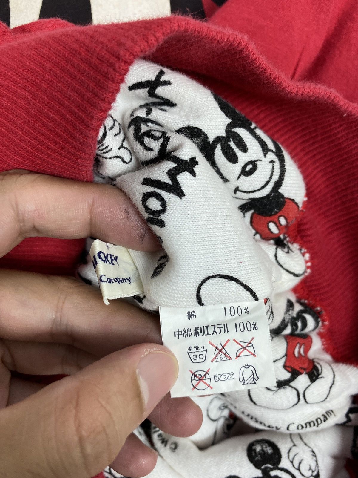 Disney Rare‼️ Vintage Disney Mickey Mouse Big Logo Sweatshirt Women Size L / US 10 / IT 46 - 5 Thumbnail