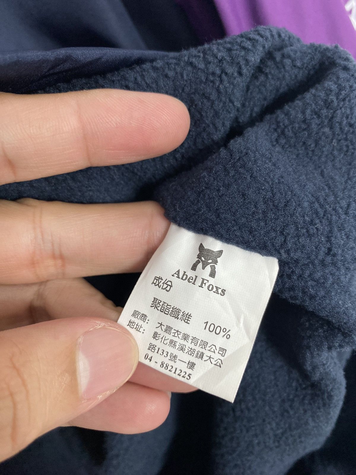 Japanese Brand Rare‼️ Abel Foxs Sport Windbreker Jacket Embroidery Spellout Size US L / EU 52-54 / 3 - 5 Thumbnail