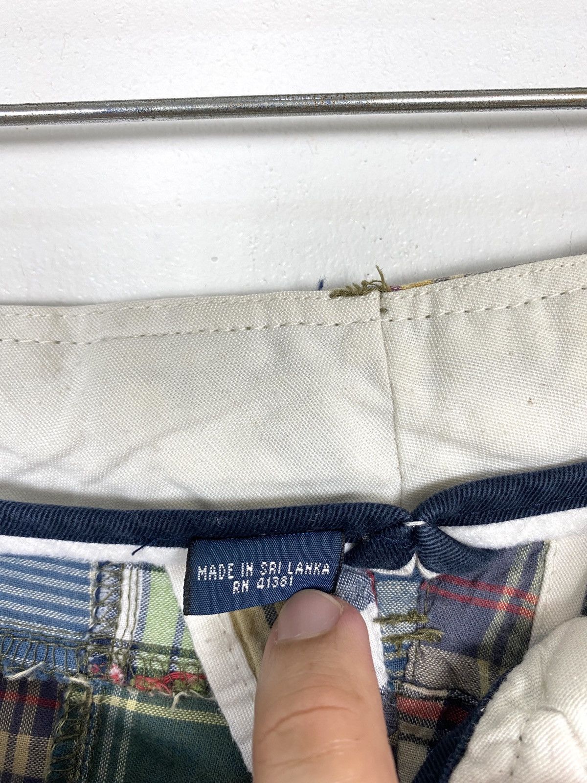 Polo Ralph Lauren Rare‼️Vintage Polo Ralph Lauren Patchwork Short Pants Size US 44 / EU 60 - 8 Thumbnail