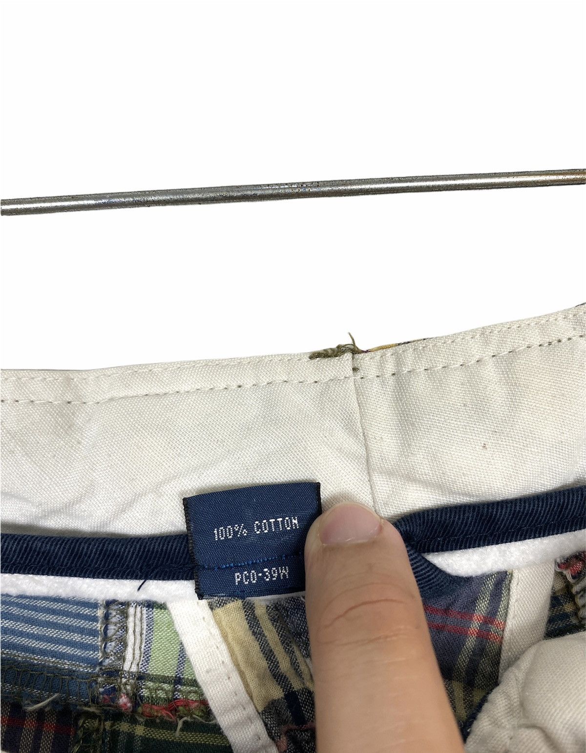 Polo Ralph Lauren Rare‼️Vintage Polo Ralph Lauren Patchwork Short Pants Size US 44 / EU 60 - 7 Thumbnail