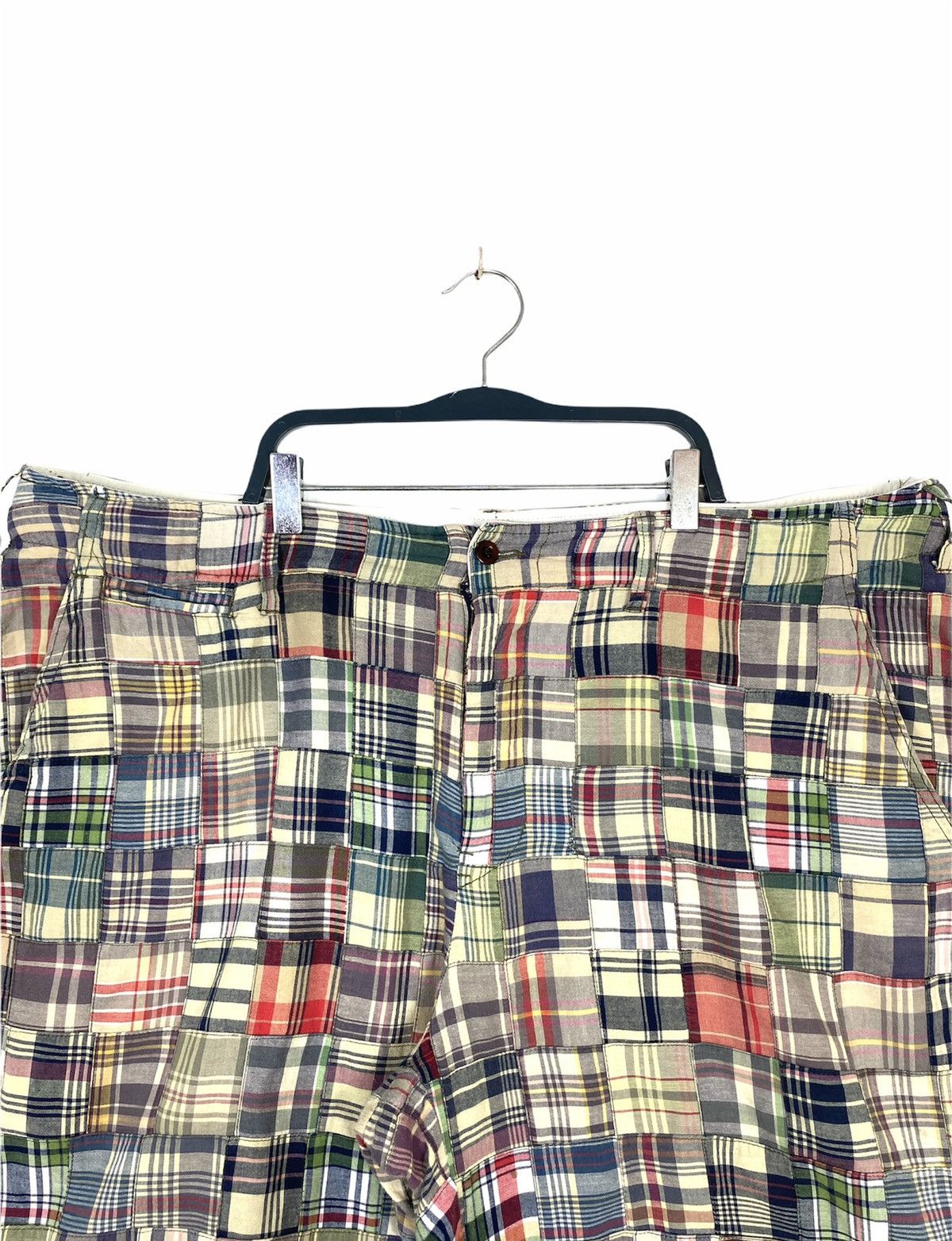 Polo Ralph Lauren Rare‼️Vintage Polo Ralph Lauren Patchwork Short Pants Size US 44 / EU 60 - 3 Thumbnail