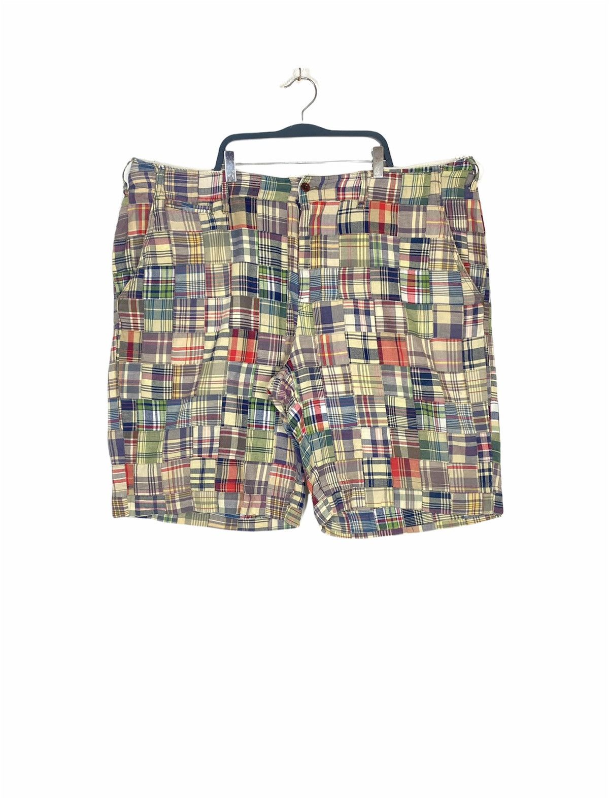 Polo Ralph Lauren Rare‼️Vintage Polo Ralph Lauren Patchwork Short Pants Size US 44 / EU 60 - 1 Thumbnail