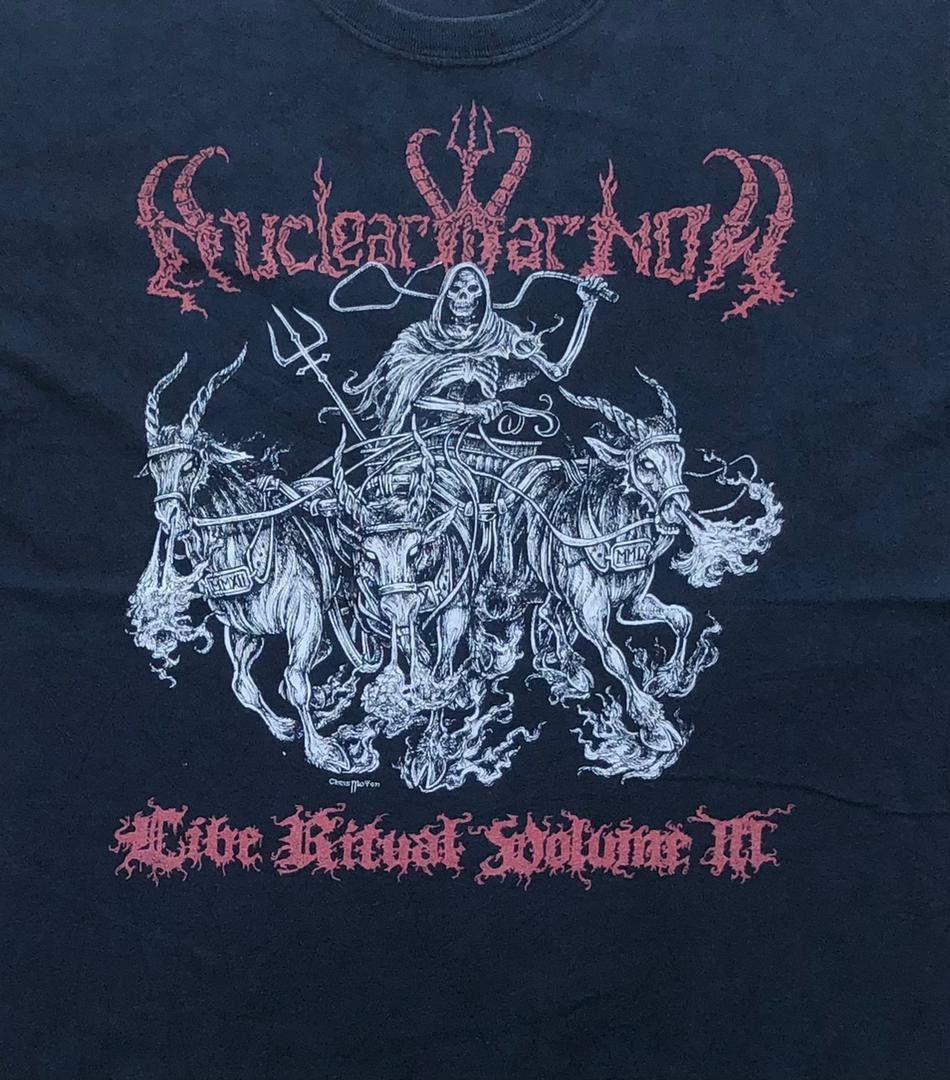 Band Tees × Vintage vintage tee A36 Nuclear War Now live ritual vol 3 Size US M / EU 48-50 / 2 - 2 Thumbnail