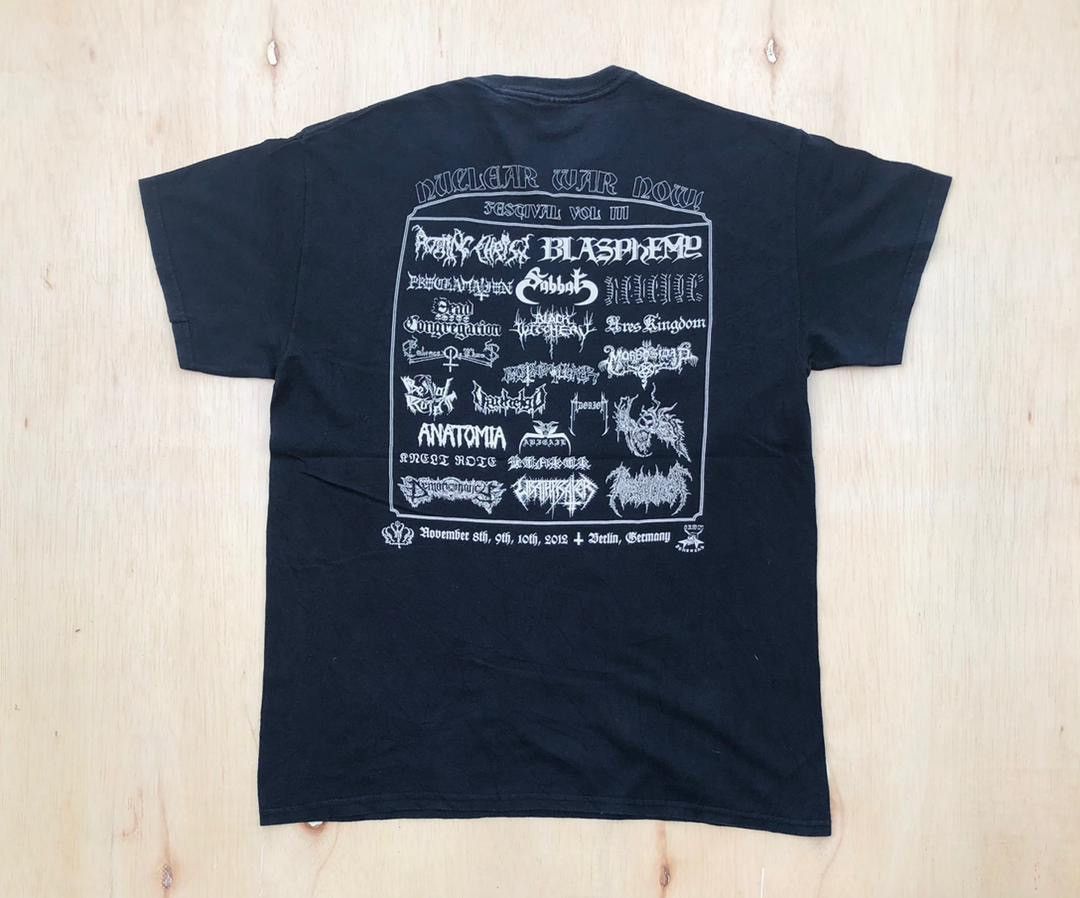 Band Tees × Vintage vintage tee A36 Nuclear War Now live ritual vol 3 Size US M / EU 48-50 / 2 - 3 Thumbnail