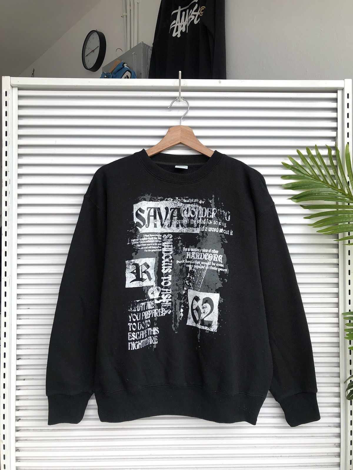 Japanese Brand Breakers Hardcore Shadows to Ashes Crewneck Sweatshirt Size US M / EU 48-50 / 2 - 1 Thumbnail