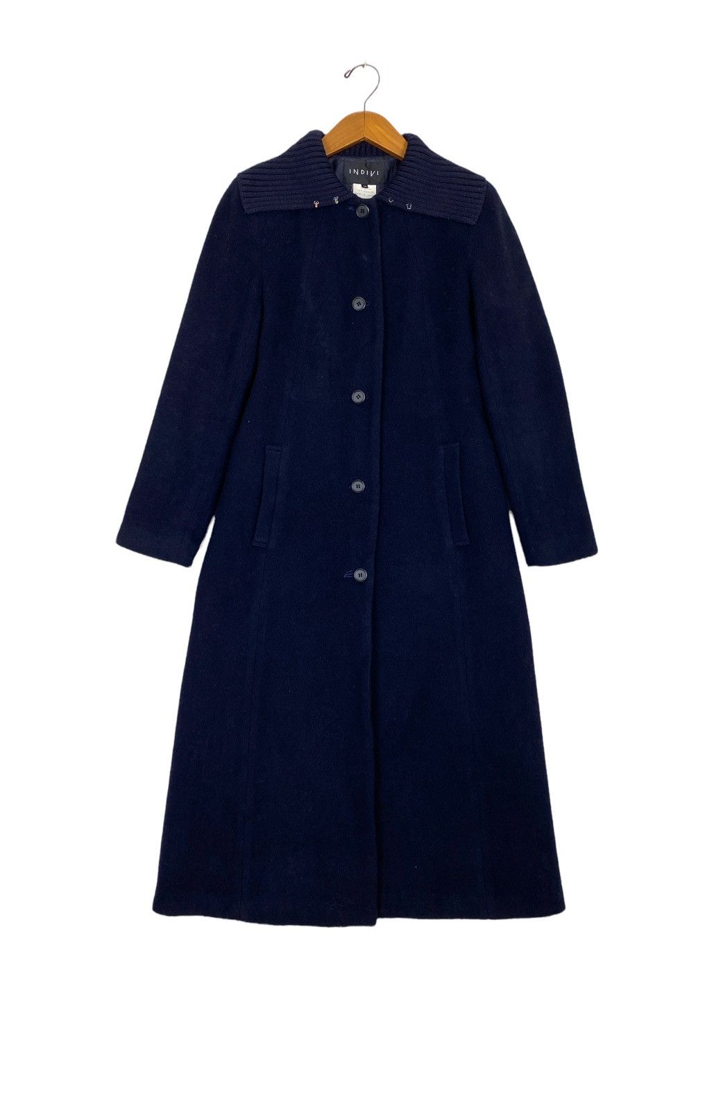 Japanese Brand Rare‼️ Indivi Long Coat Made in Japan (Women) Size S / US 4 / IT 40 - 2 Thumbnail