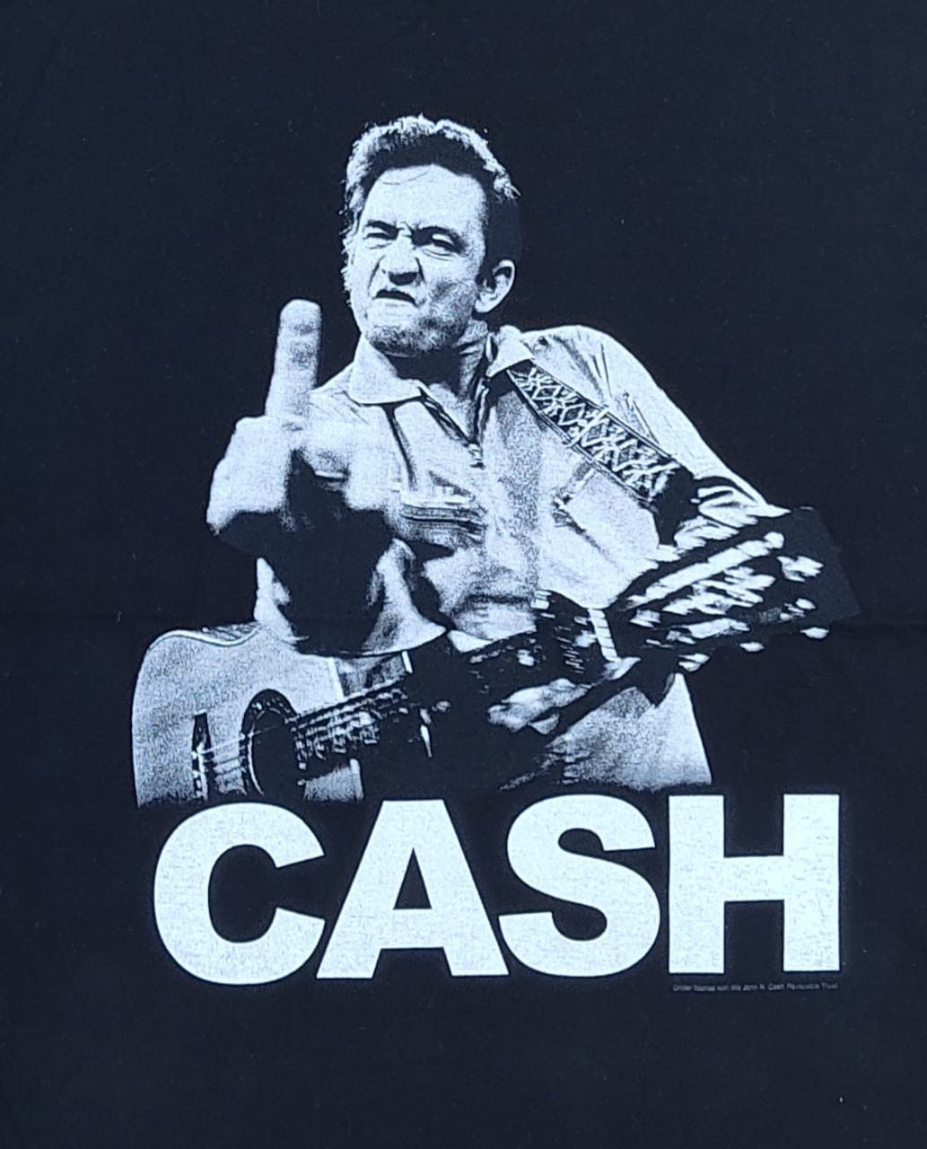 Band Tees × Vintage vintage tee Johny Cash C12 Size US XL / EU 56 / 4 - 2 Thumbnail