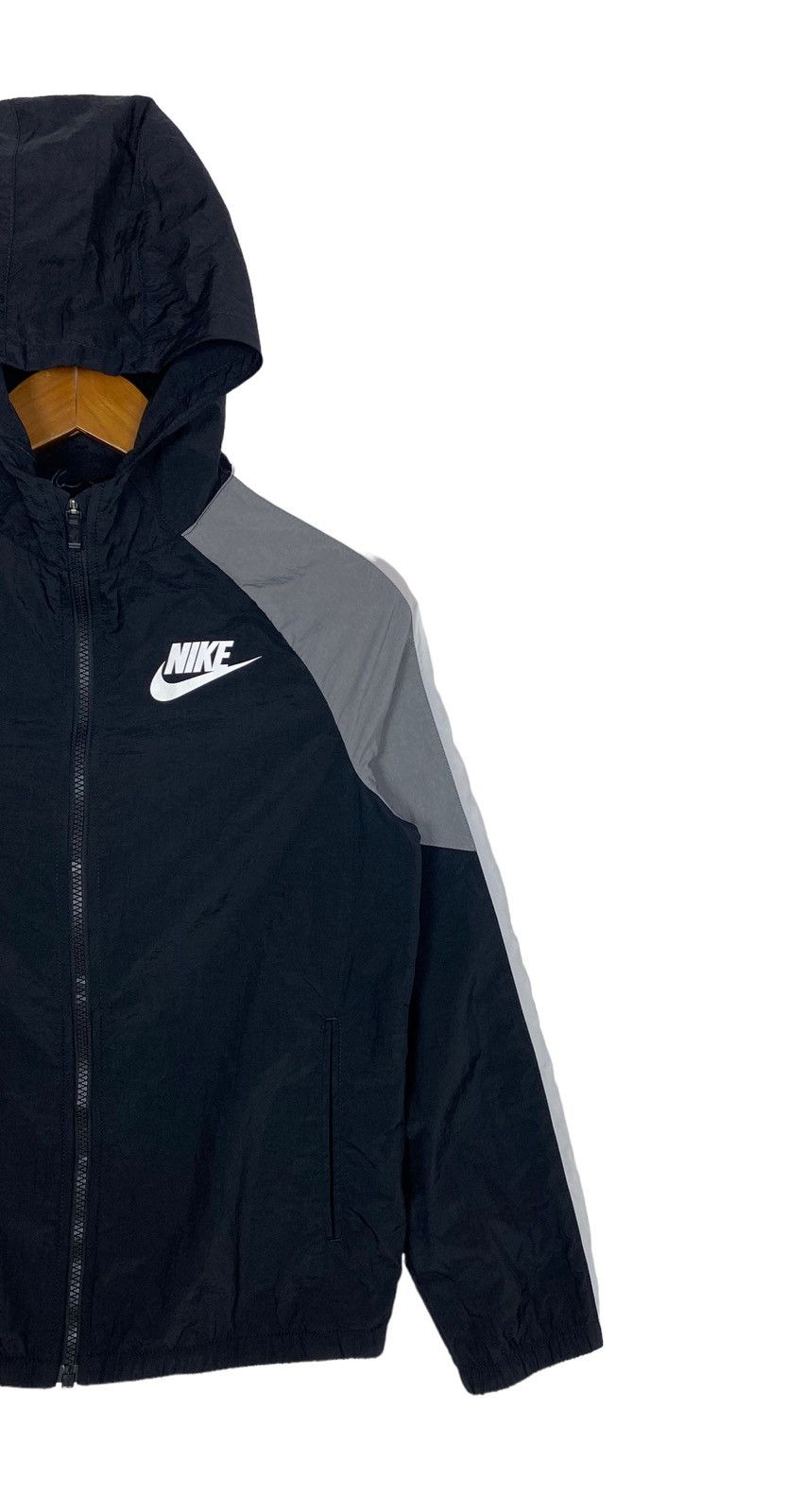 Nike Rare‼️ Nike Swoosh Hoodie Small Logo Size S / US 4 / IT 40 - 2 Thumbnail