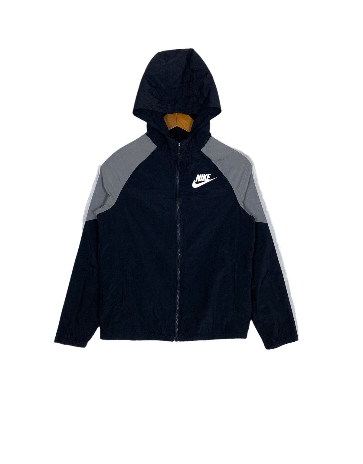 Nike Rare‼️ Nike Swoosh Hoodie Small Logo Size S / US 4 / IT 40 - 1 Thumbnail