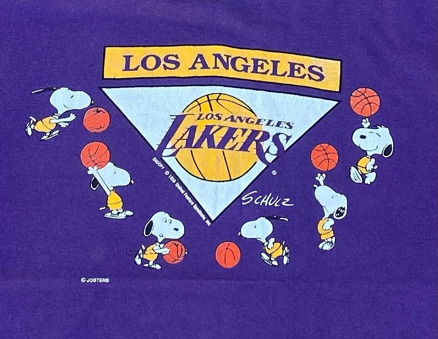 NBA × Vintage vintage tee LA Lakers ( A 23 ) Size US L / EU 52-54 / 3 - 2 Thumbnail