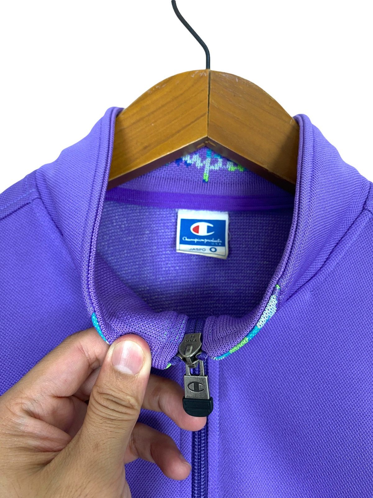 Champion ‼️ Vintage Champion Track Top Training Zipped Jacket Japan Size US M / EU 48-50 / 2 - 3 Thumbnail