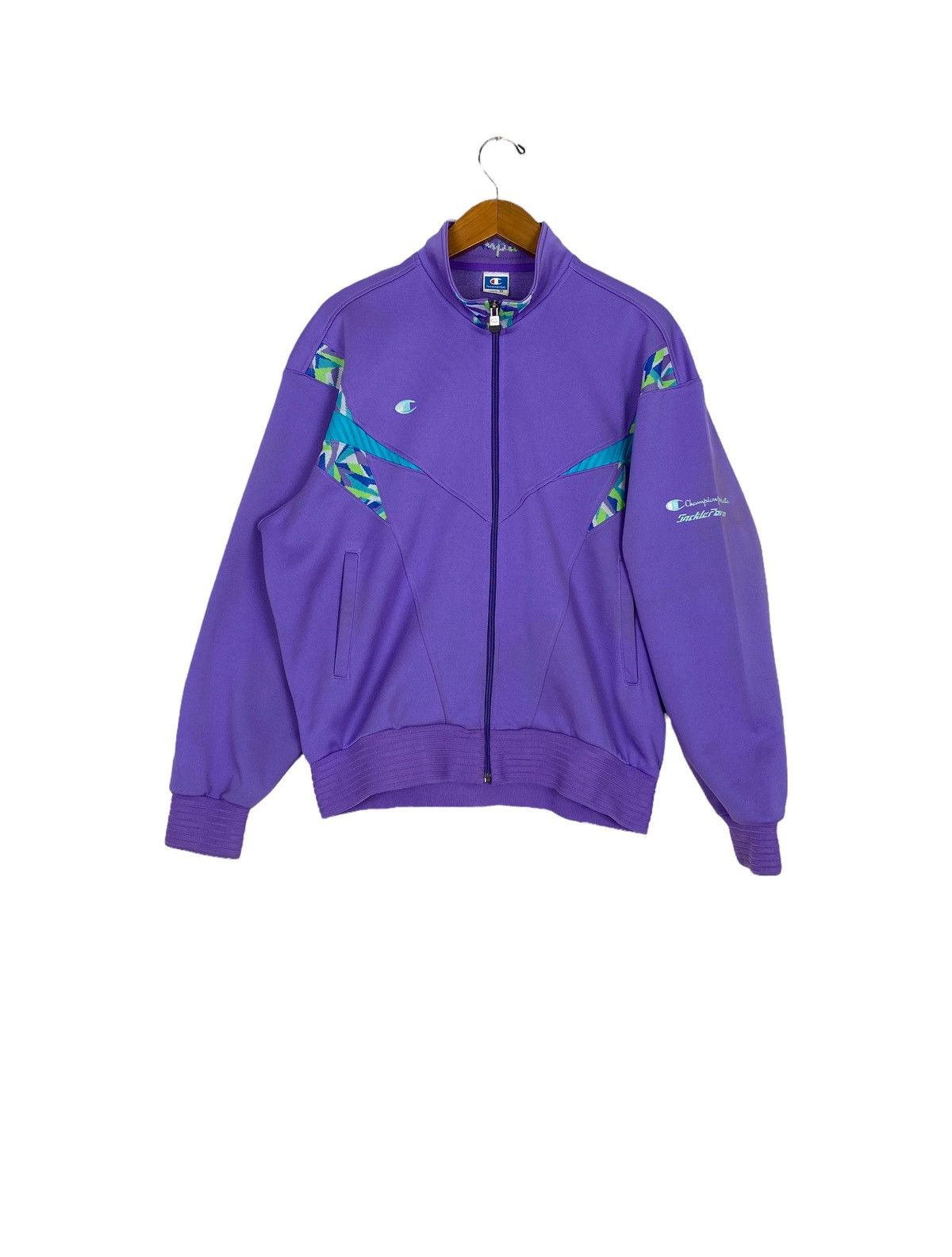Champion ‼️ Vintage Champion Track Top Training Zipped Jacket Japan Size US M / EU 48-50 / 2 - 1 Thumbnail