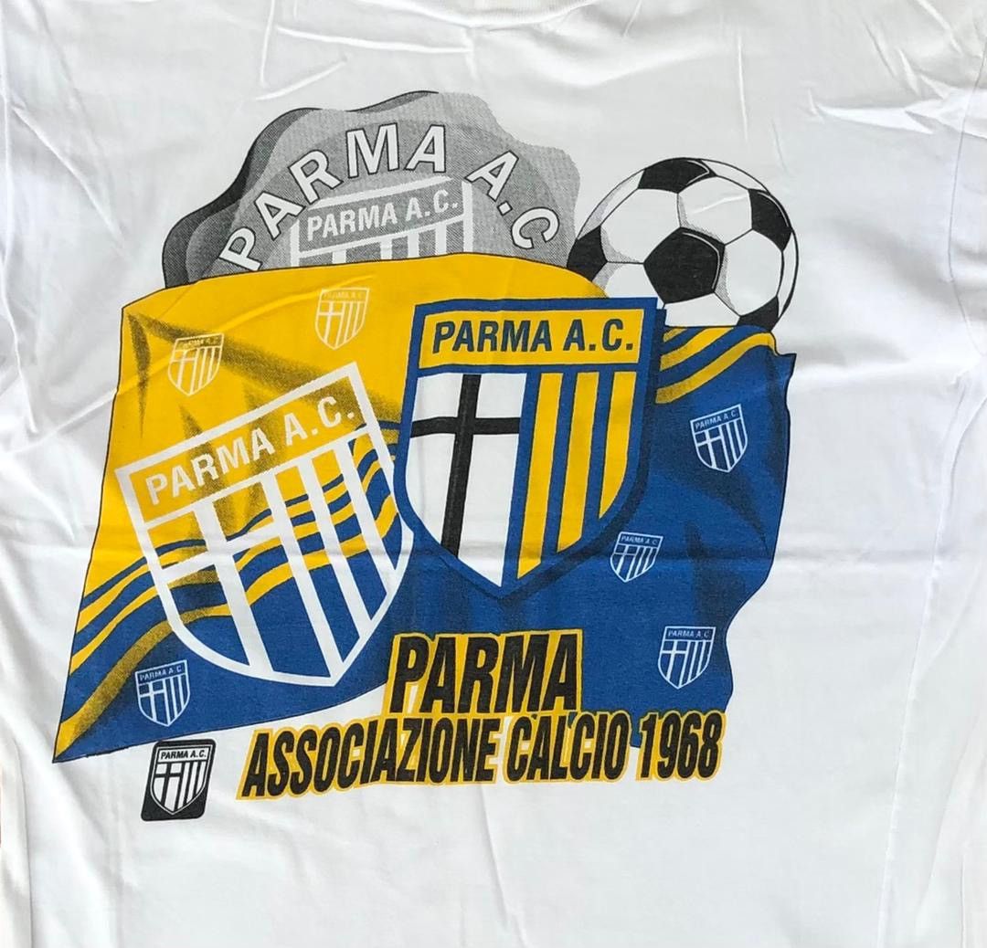 Vintage vintage tee Parma made in italy B13 Size US M / EU 48-50 / 2 - 2 Thumbnail