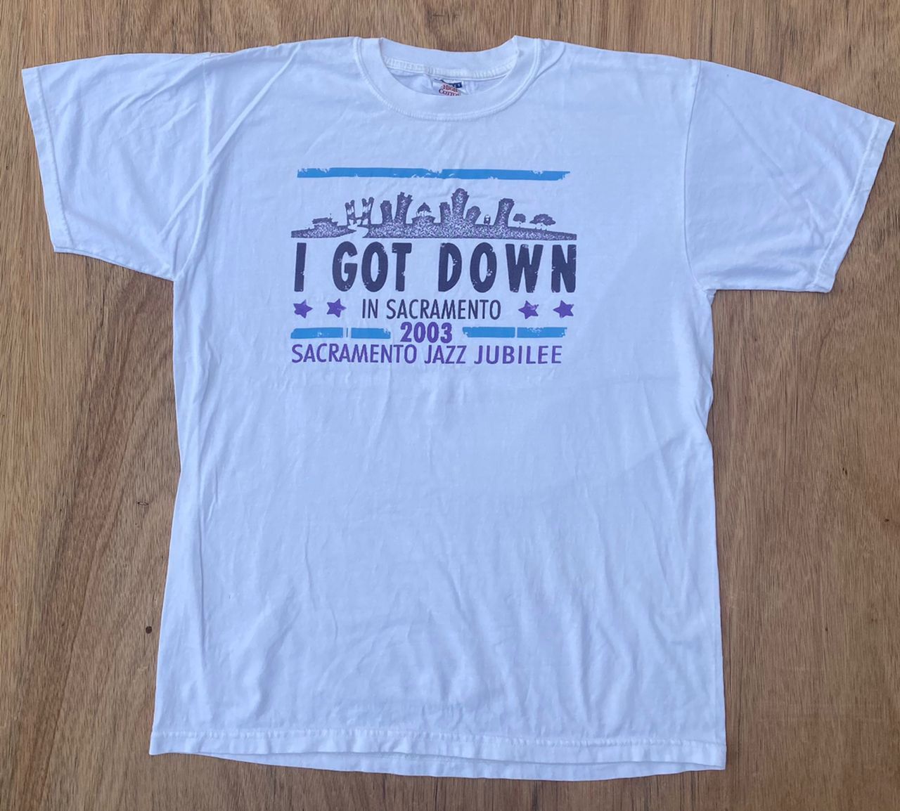 Jerzees × Vintage Vintage Tee D - 10 Size US L / EU 52-54 / 3 - 1 Thumbnail