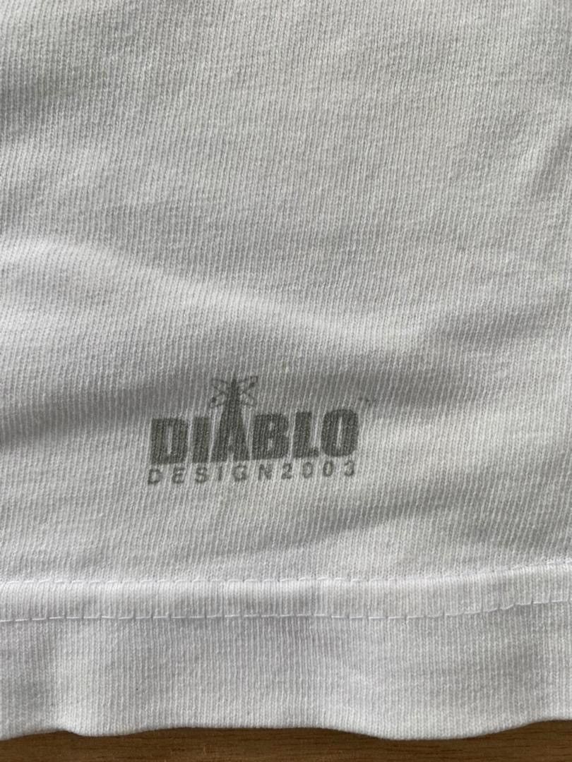 Vintage vintage tee Diablo NH WARRIORS A33 Size US L / EU 52-54 / 3 - 4 Thumbnail