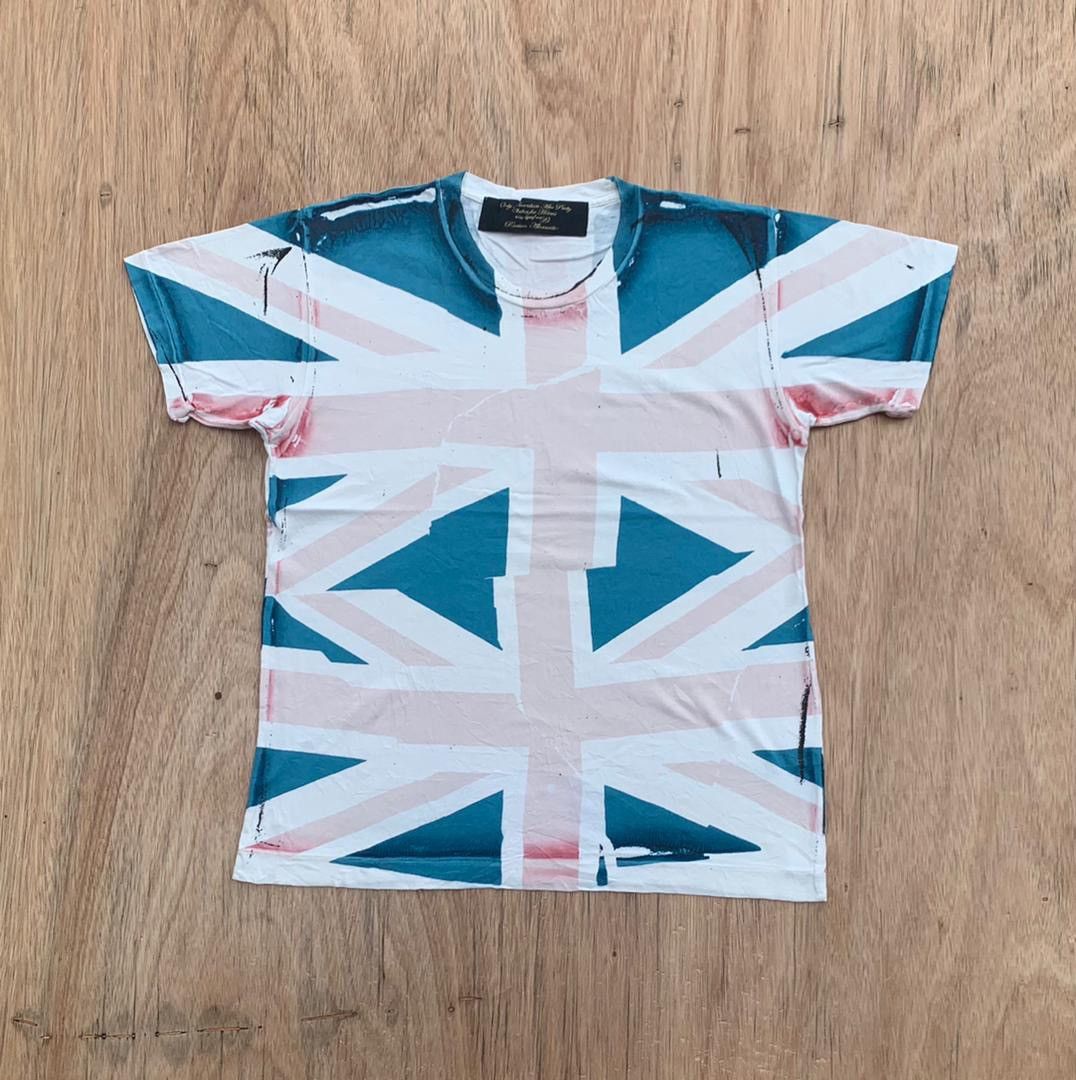 Vintage vintage tee British flag A35 Size US L / EU 52-54 / 3 - 1 Thumbnail