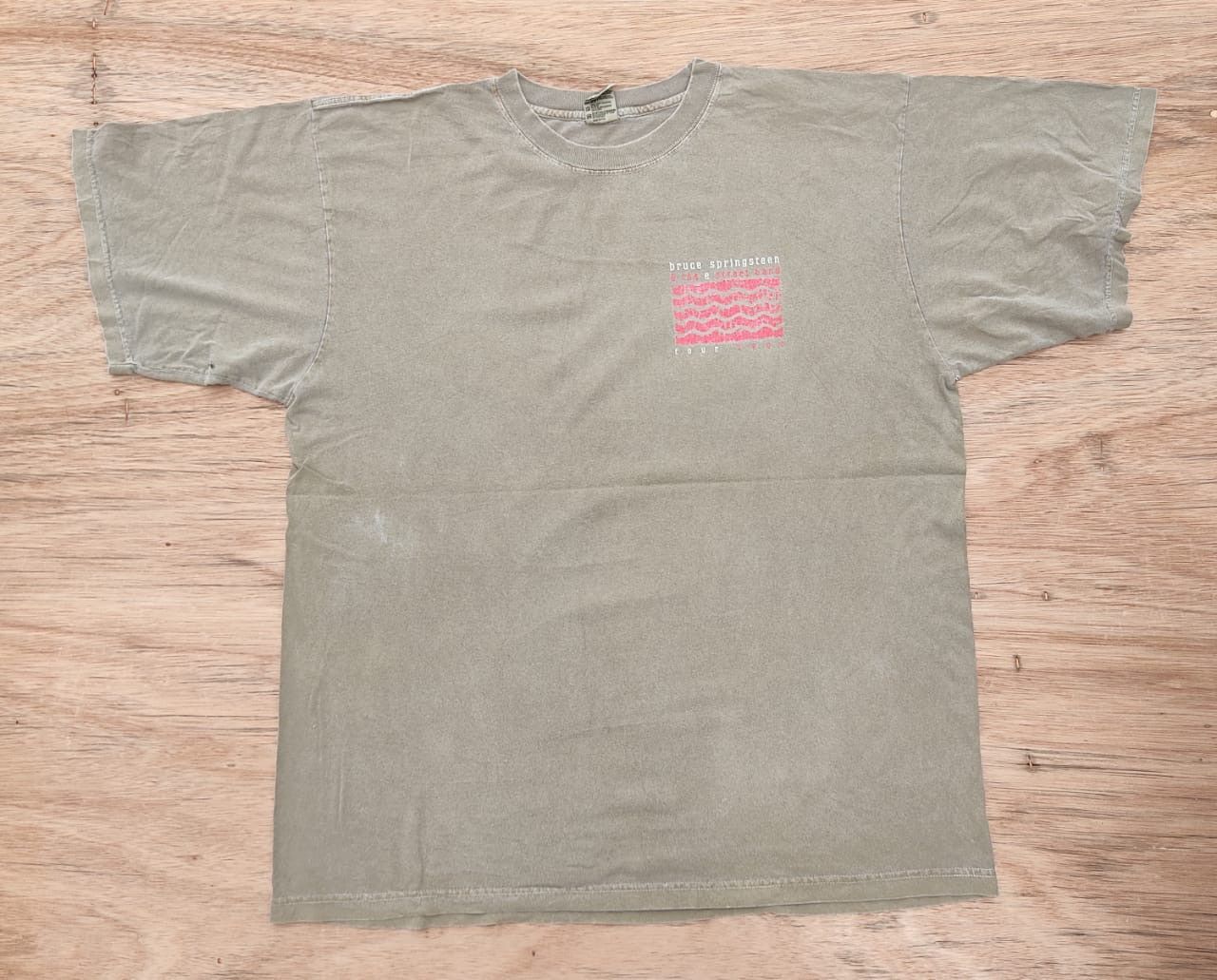 image of Band Tees x Vintage Tee B12 Bruce Springsteen in Grey, Men's (Size XL)
