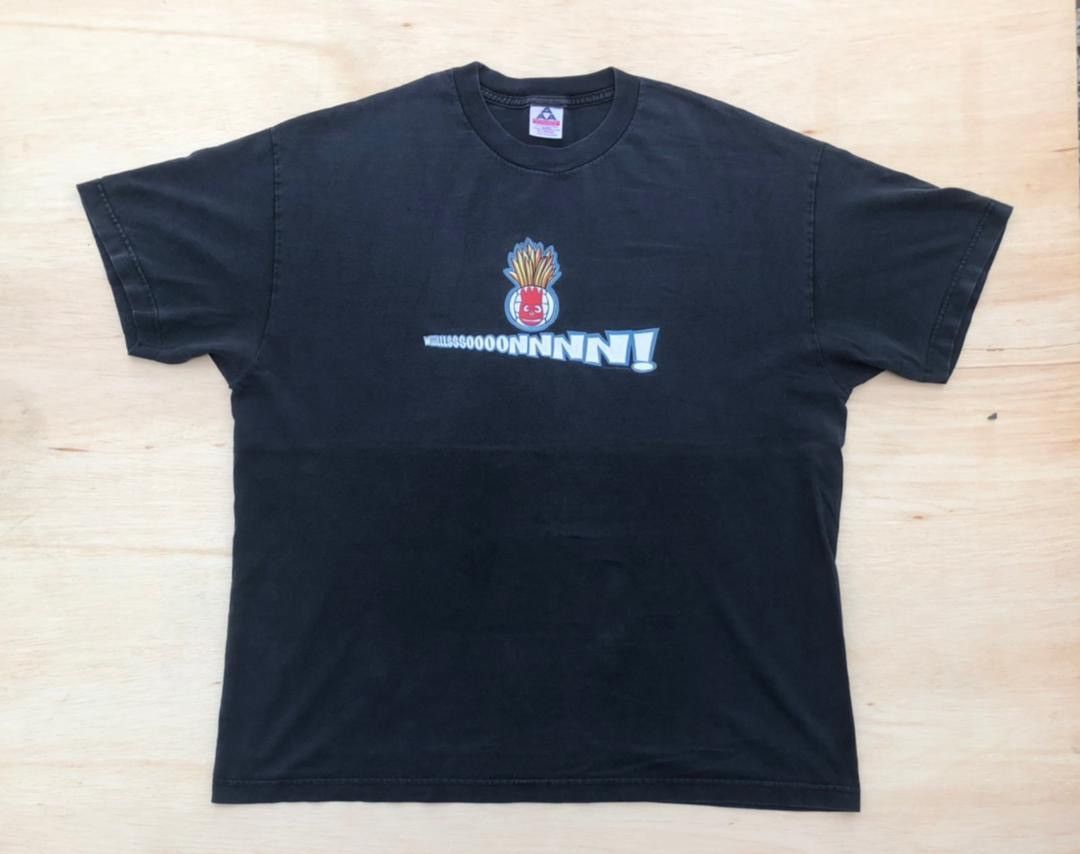 image of Vintage Tee Wilson ( A 18 ) in Black, Men's (Size XL)