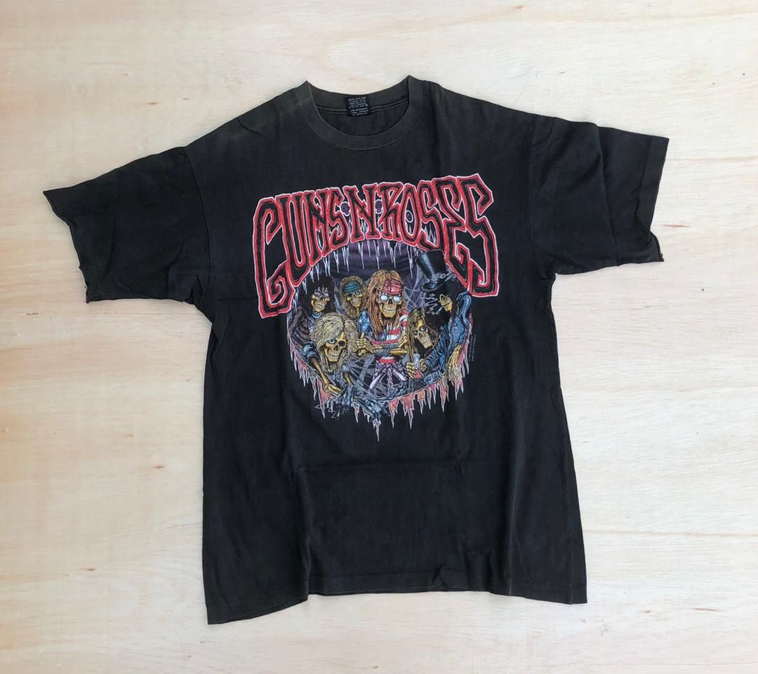 Band Tees × Guns N' Roses × Vintage Vintage Gun N Roses 90s Size US M / EU 48-50 / 2 - 1 Thumbnail