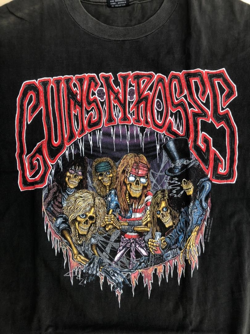 Band Tees × Guns N' Roses × Vintage Vintage Gun N Roses 90s Size US M / EU 48-50 / 2 - 2 Thumbnail