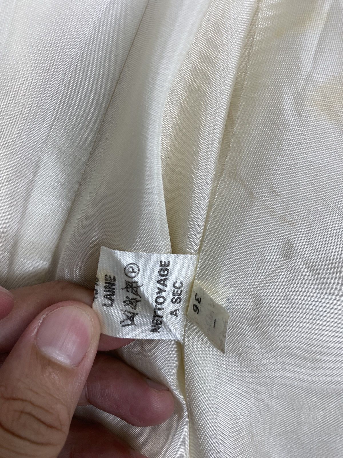 Christophe Lemaire Rare‼️ Vtg Christophe Lemaire Women Blazer Made in France Size ONE SIZE - 7 Thumbnail
