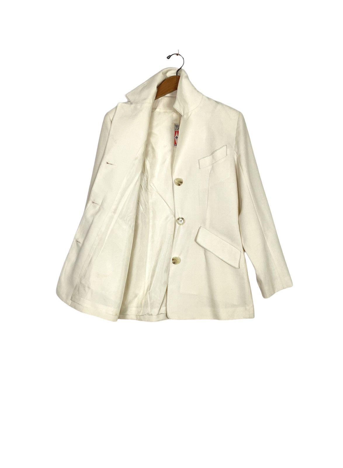 Christophe Lemaire Rare‼️ Vtg Christophe Lemaire Women Blazer Made in France Size ONE SIZE - 2 Thumbnail